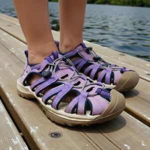 KEEN Water Sandals Purple Waterproof Women's Size 9 Newport H2 Sport Trail